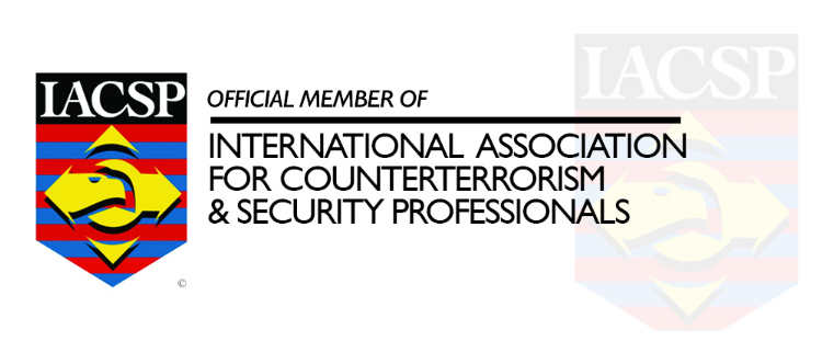 Official member of the International Association for Counterterrorism & Security Professionals